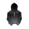 DECODED 2022 HOODED PUFFER-BLACK GRADIENT