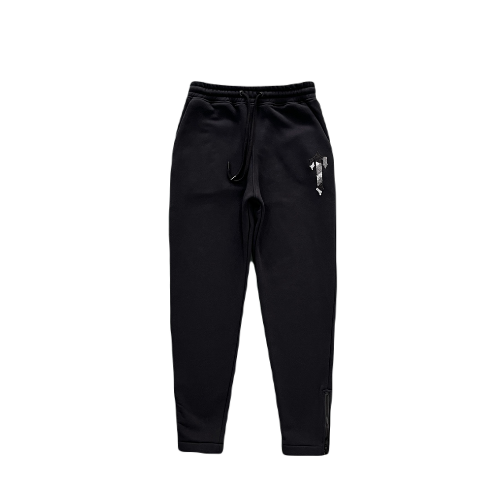 T WORD BLACK AND GREY SUIT
